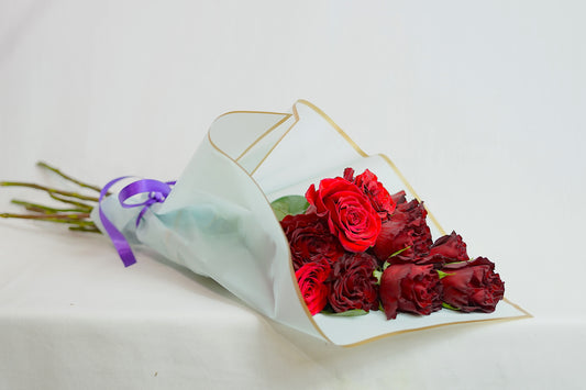 Dozen Red Roses Bouquet